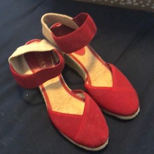 Ralph Lauren wedge espadrille